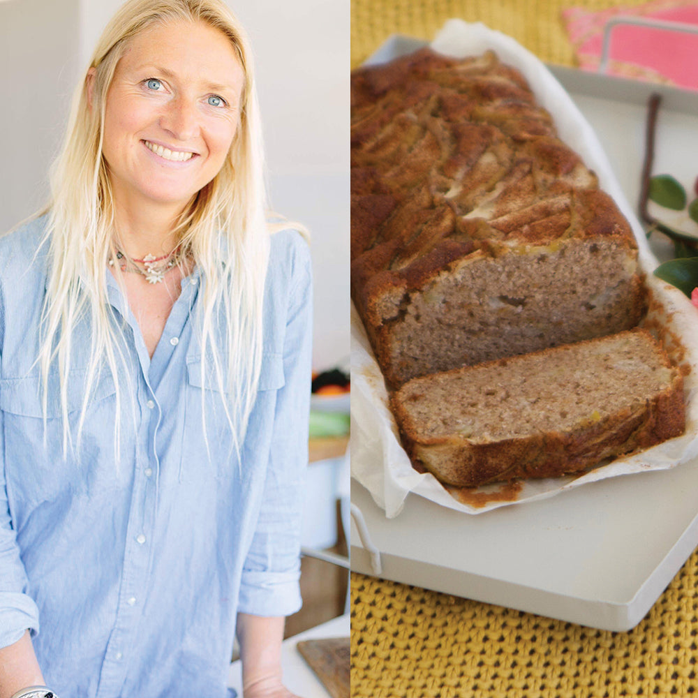 TREAT YOUR MUM - SPICED PEAR LOAF RECIPE BY REBECCA MORGAN JONES