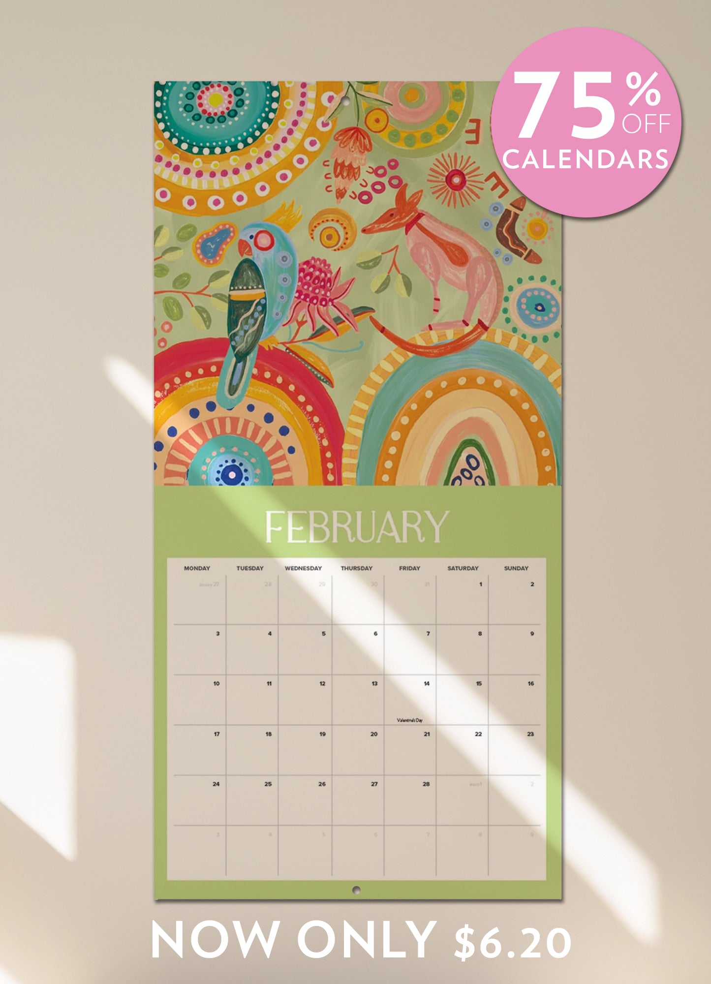 75% Off Calendars