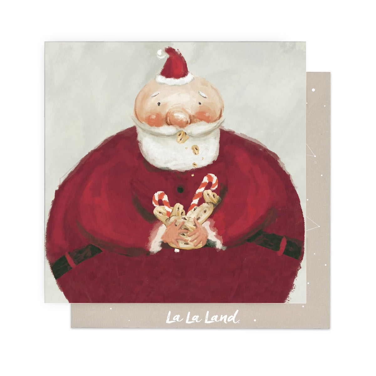 Greeting Card Santa's Treats