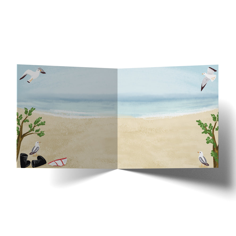 Greeting Card Cracking Christmas