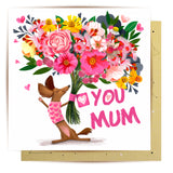 Greeting Card Dachshund Mum