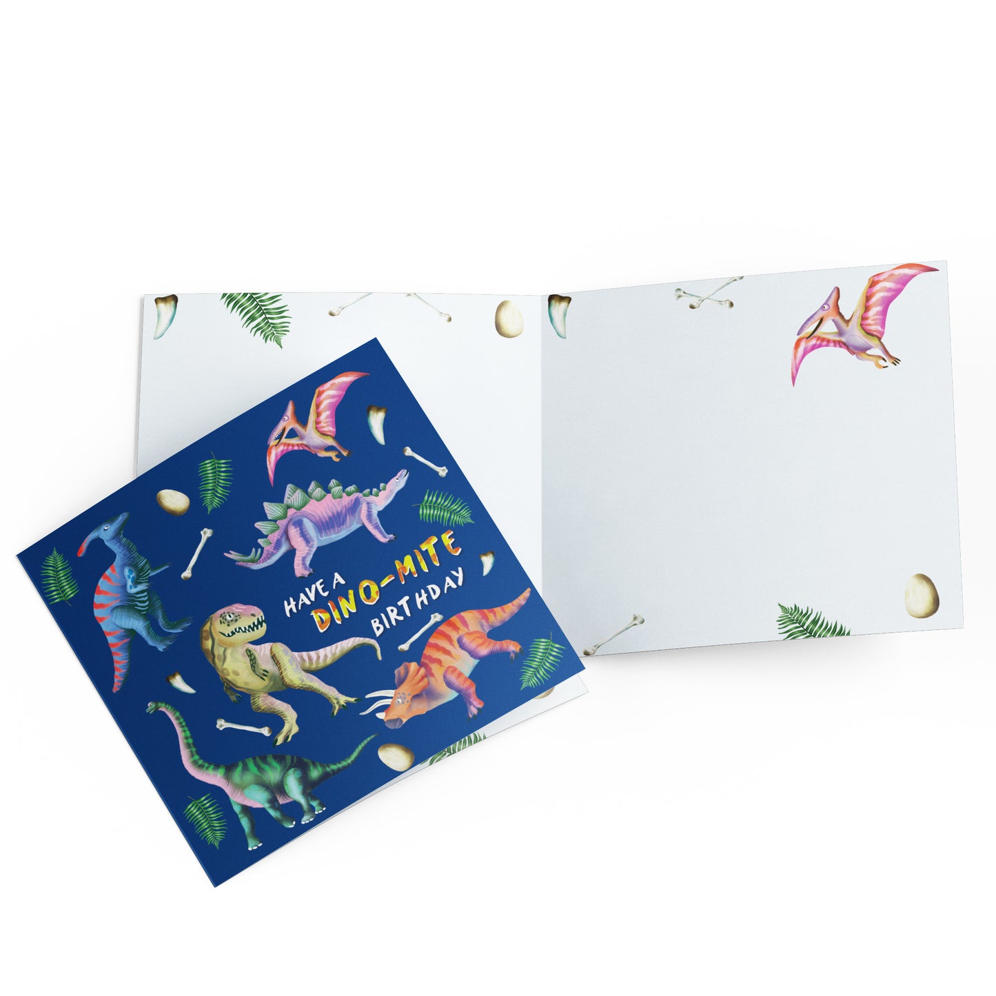 Greeting Card Dino-Mite Birthday