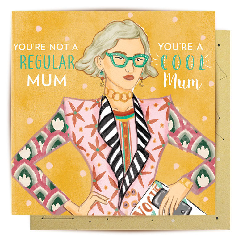 
                      
                        Greeting Card Not A Regular Mum
                      
                    