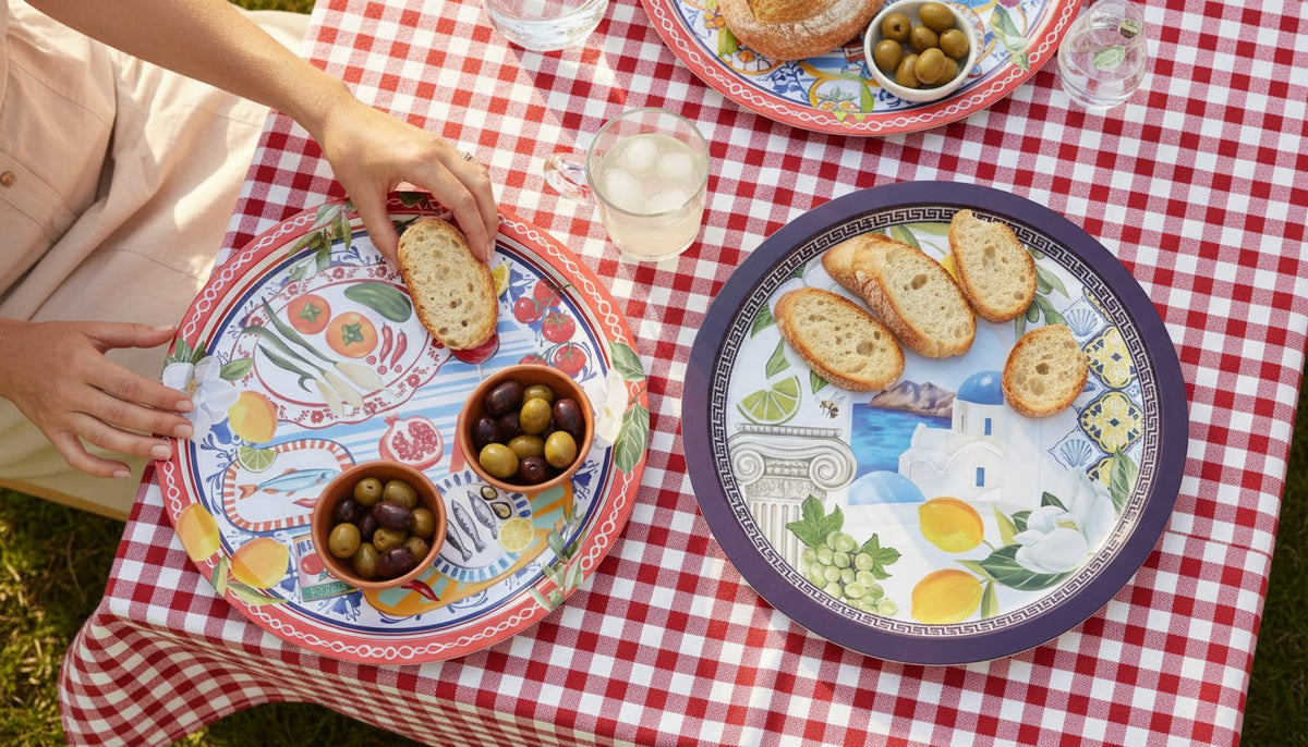 Celebration Tray Mediterranean Summer Window