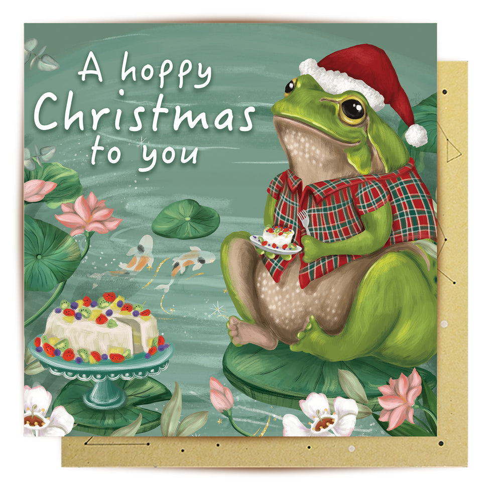 
                      
                        Greeting Card A Hoppy Christmas
                      
                    