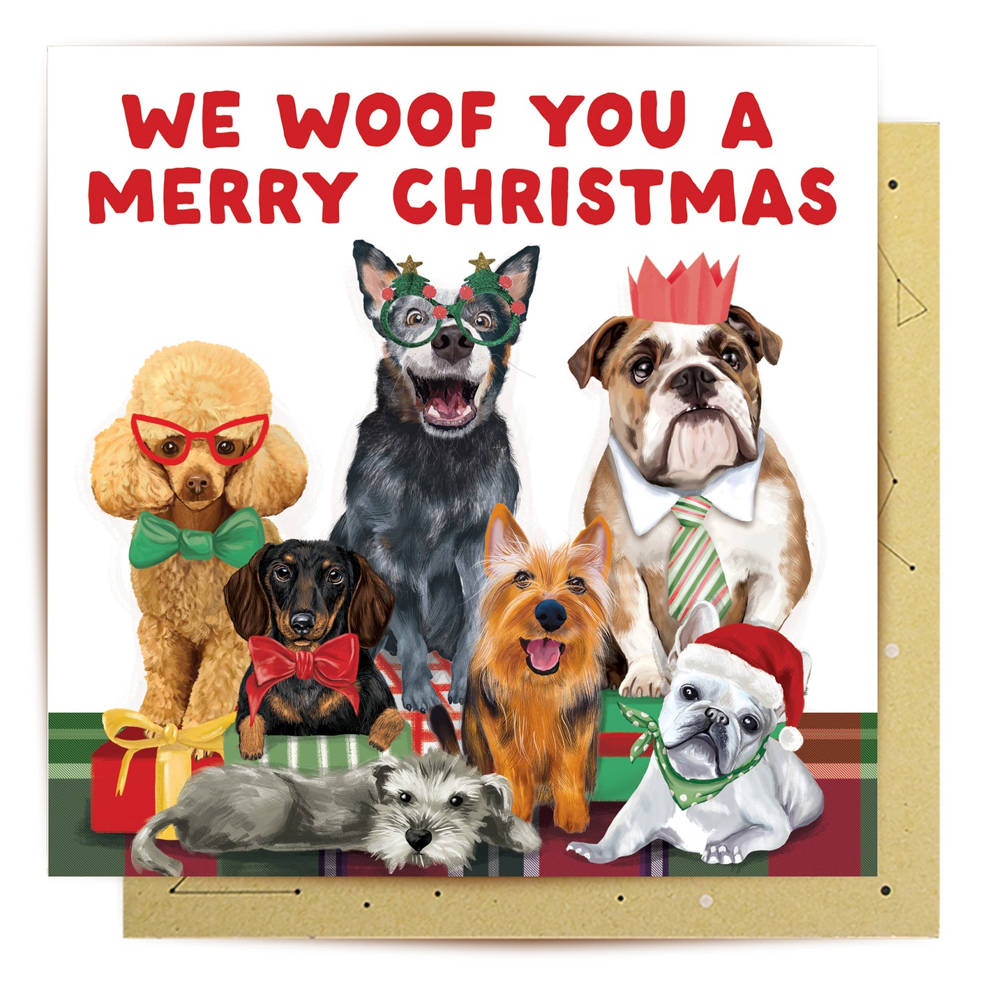 Greeting Card Canine Party