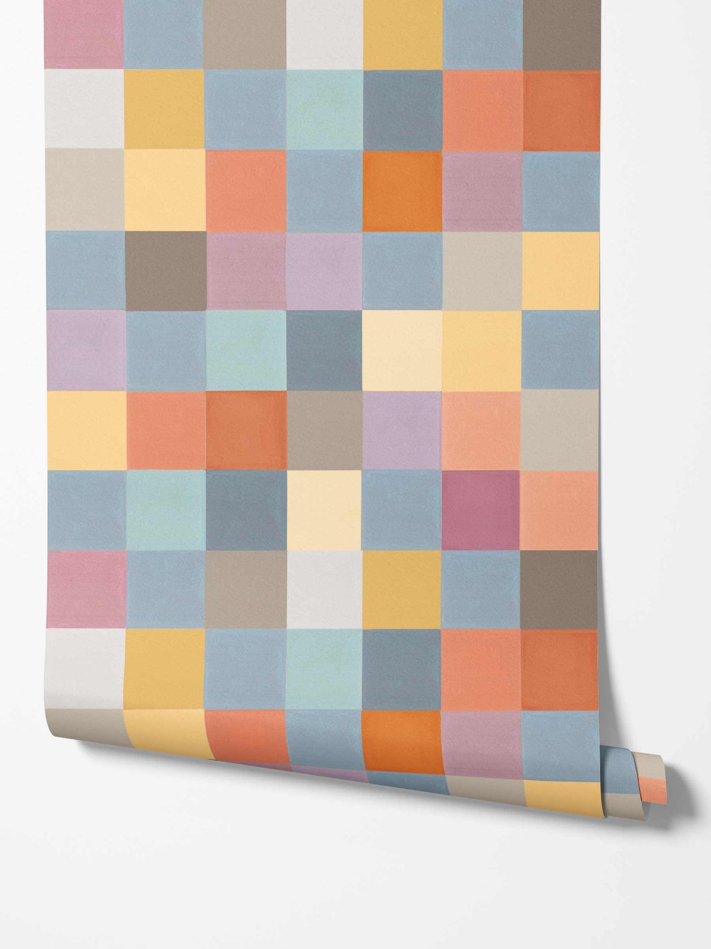 Wallpaper Backcountry Checked Pattern