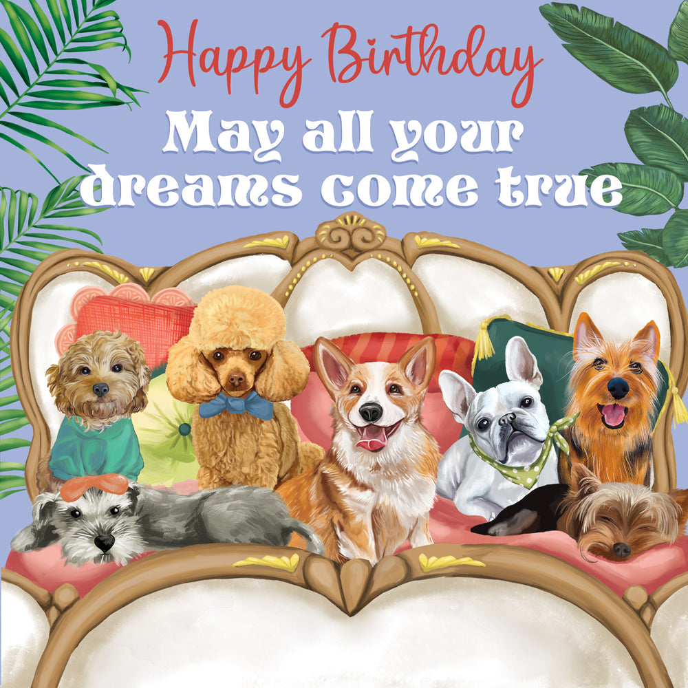 
                      
                        Greeting Card Canine Dreams
                      
                    