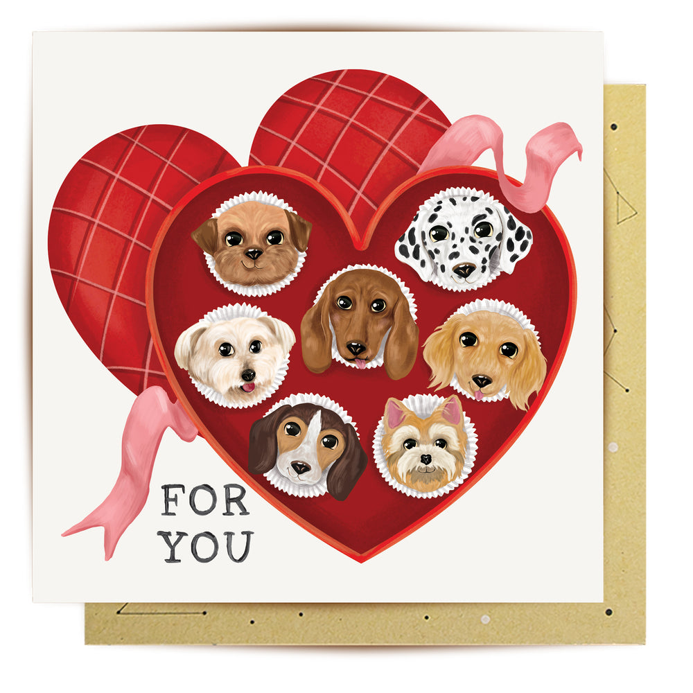 
                      
                        Greeting Card Chocolate Dogs
                      
                    