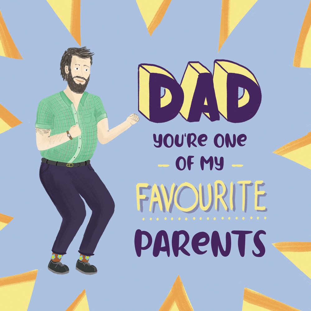 
                      
                        Greeting Card My Favourite Parent
                      
                    