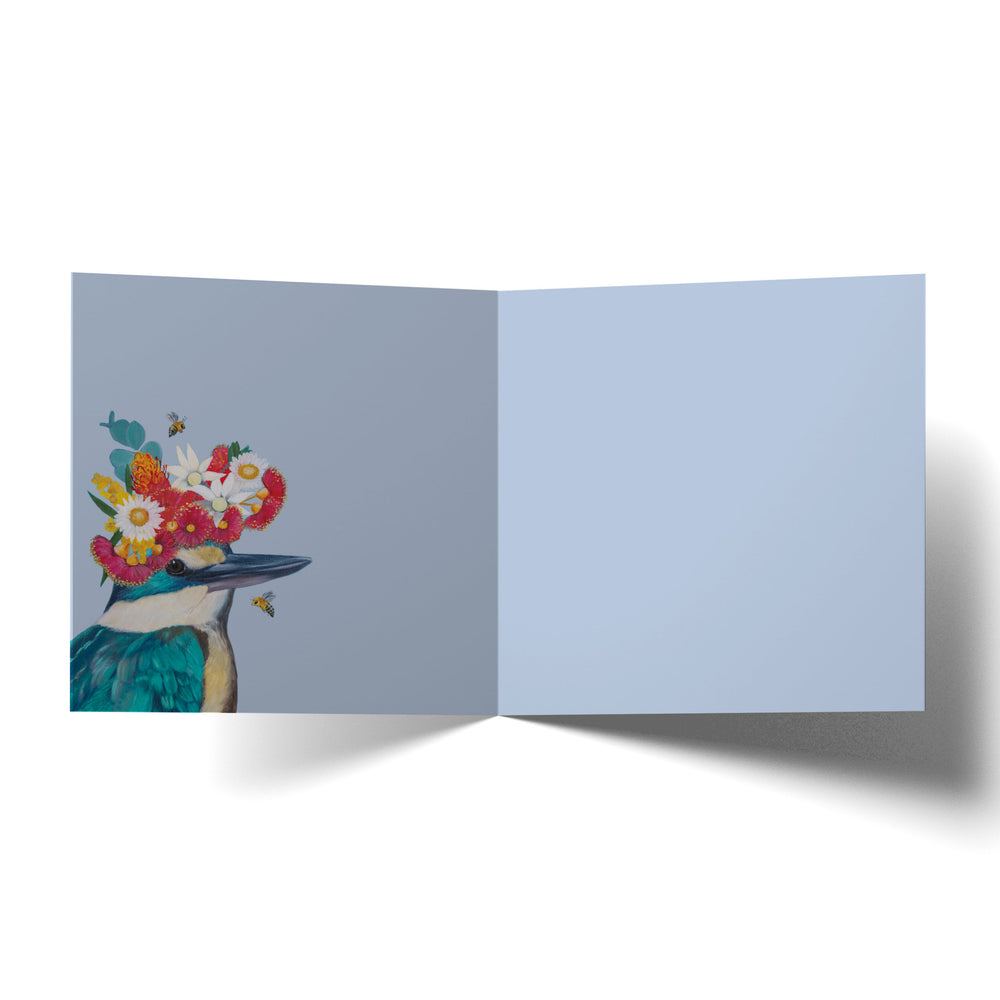 
                      
                        Greeting Card Floral Fairy Wren
                      
                    