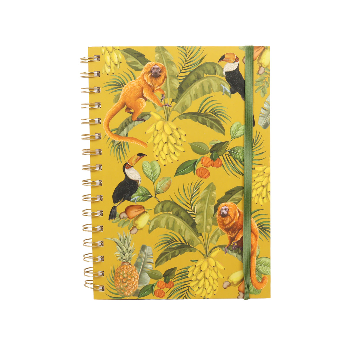 Spiral Notebook Brazilian Summer
