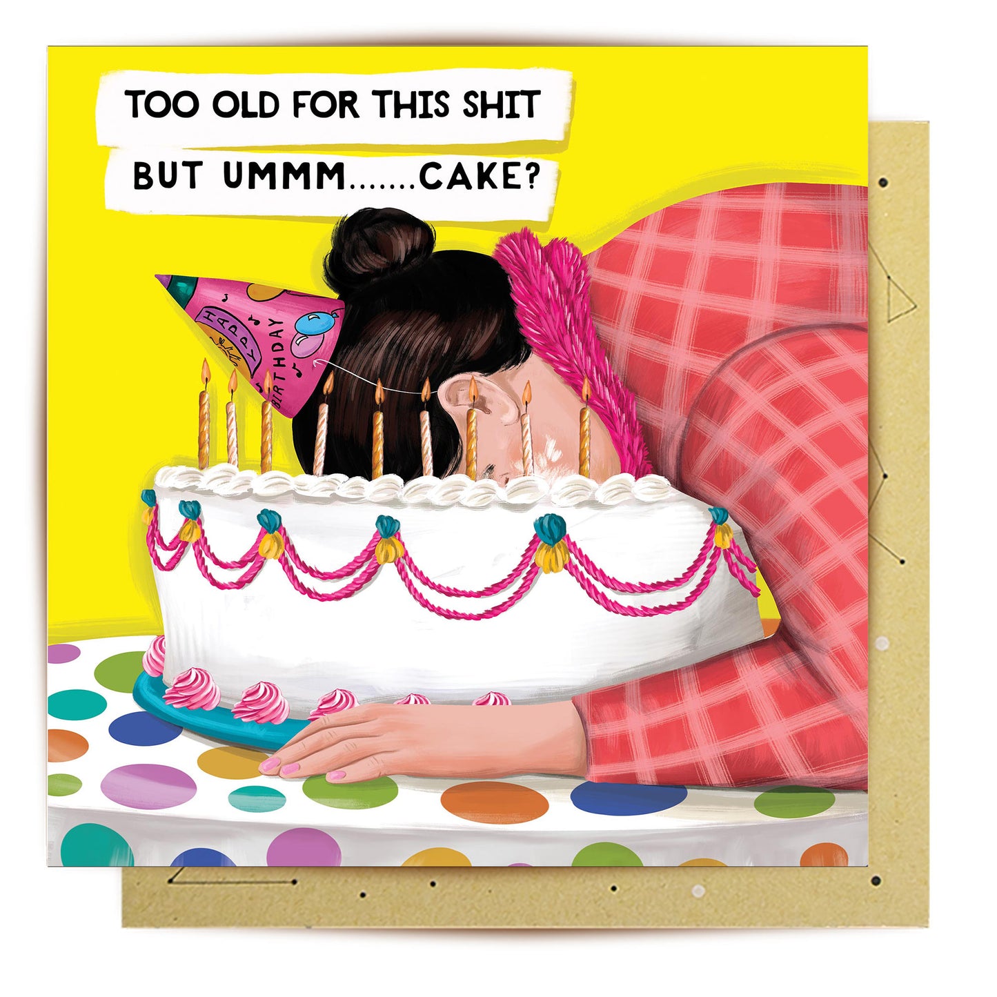 Greeting Card Too Old For This Shit