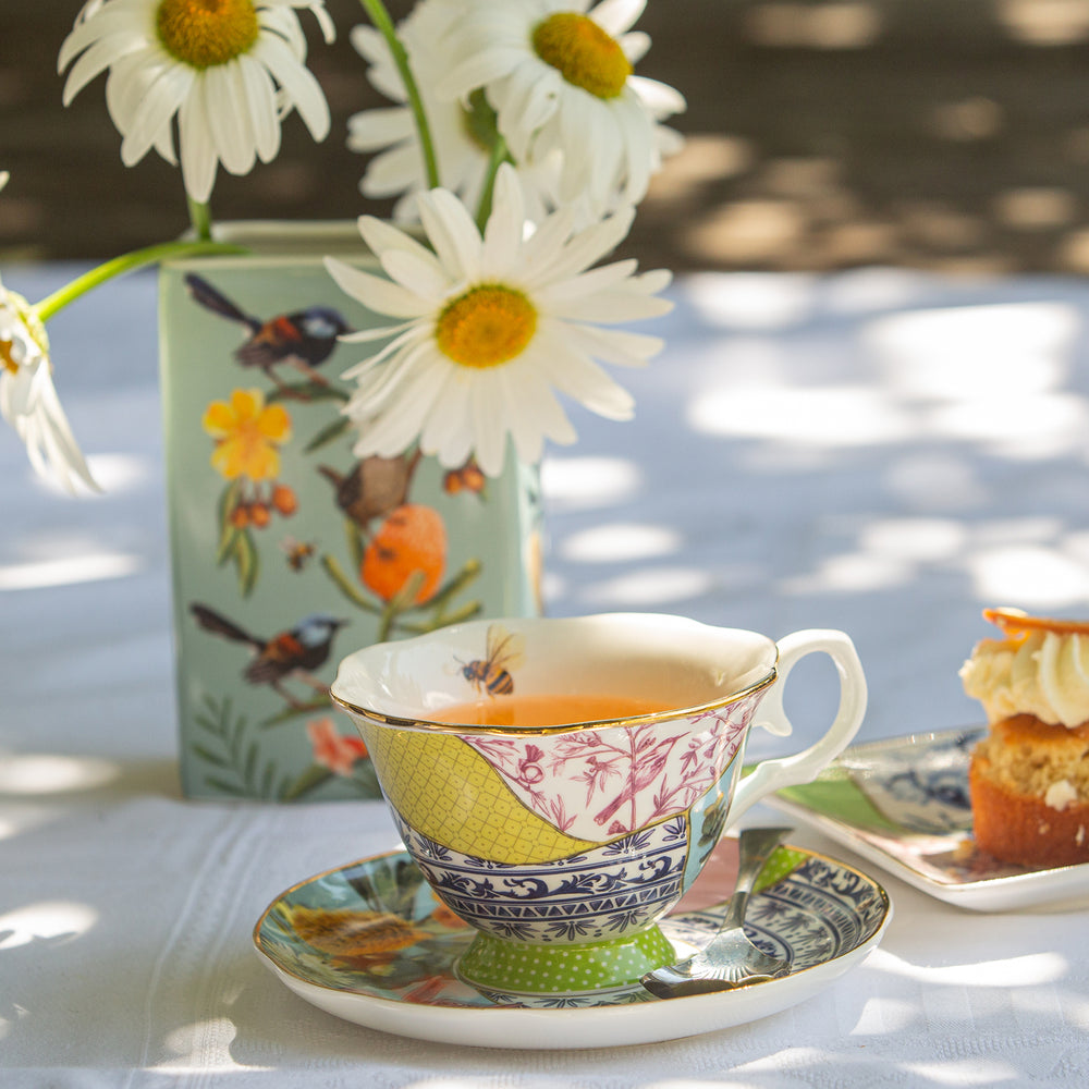 
                      
                        Tea Cup & Saucer Pieces Of Poetry
                      
                    