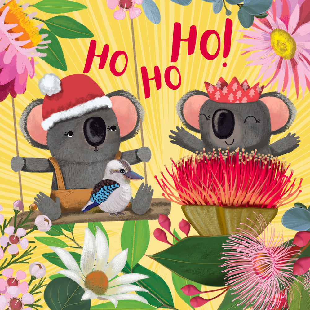 
                      
                        Greeting Card Festive Koalas
                      
                    