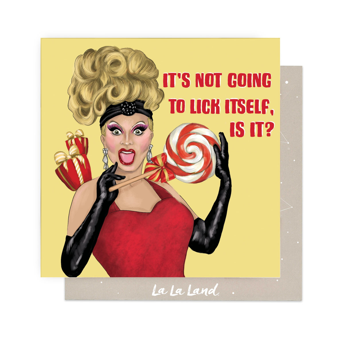 Greeting Card Lick It