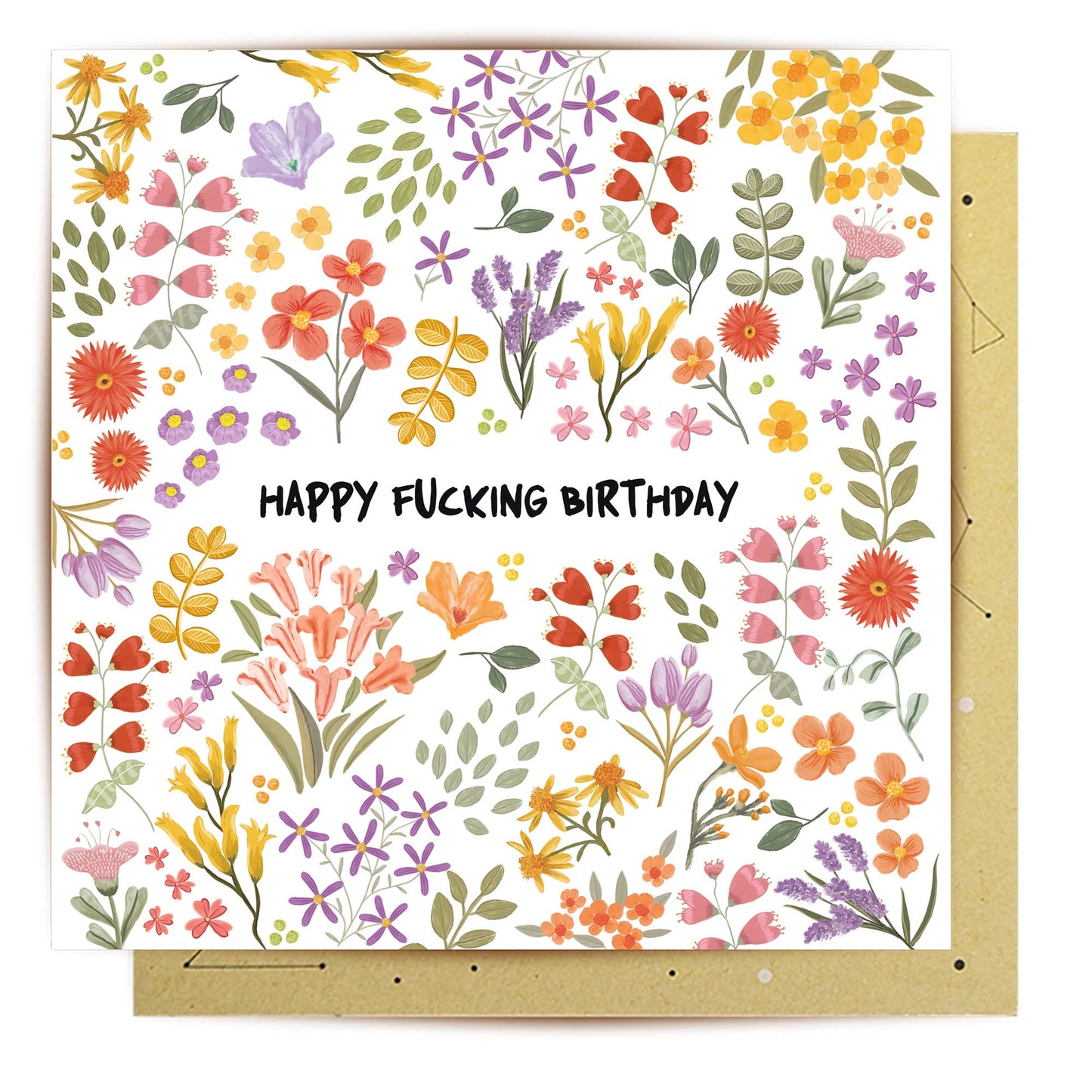 Greeting Card Happy Fucking Birthday