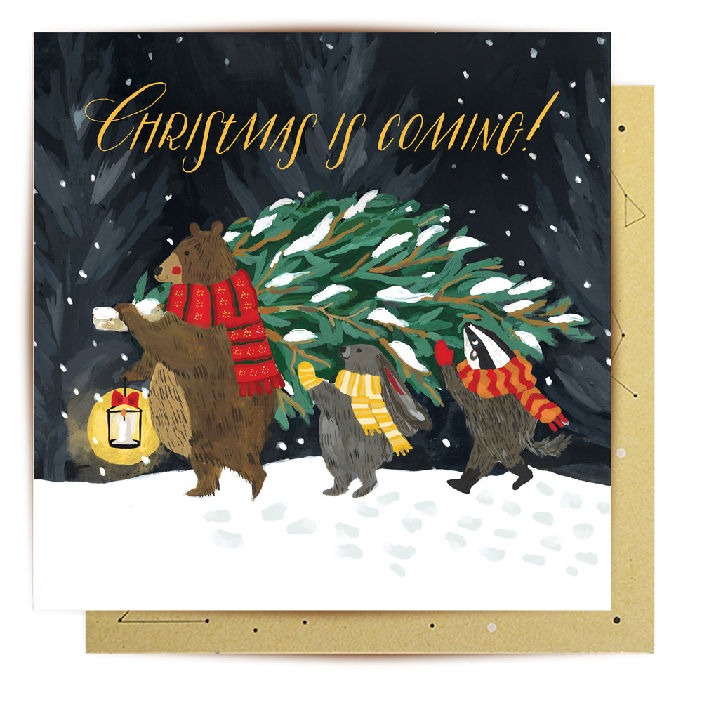 
                      
                        Greeting Card Christmas Is Coming
                      
                    