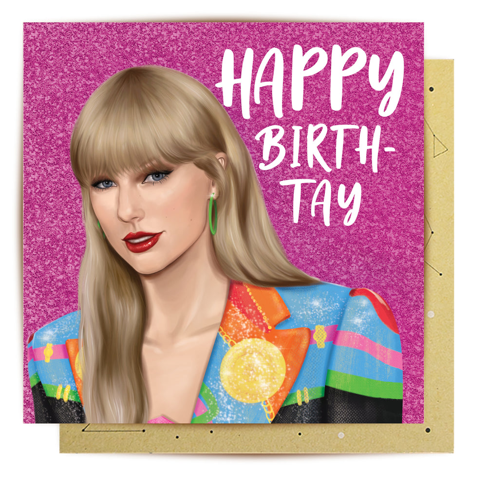 Greeting Card Happy Birth-Tay