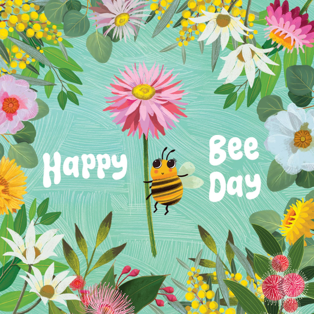 
                      
                        Mini Card Happy Bee Day
                      
                    