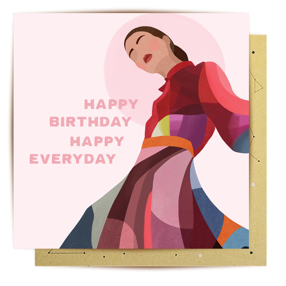 
                      
                        Greeting Card Let's Celebrate Girl
                      
                    