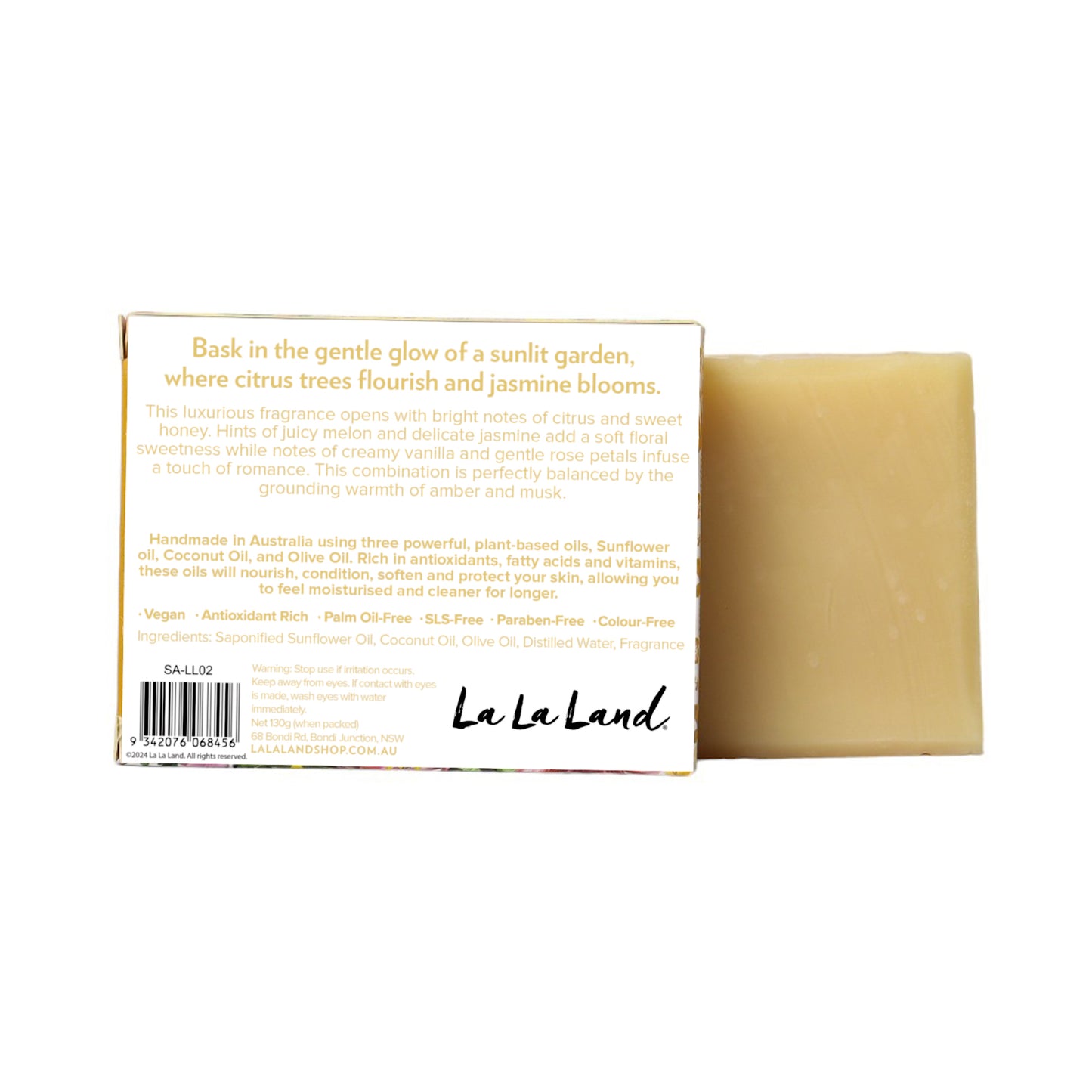 Australian Natural Soap Nectar Blossom and Manuka Honey