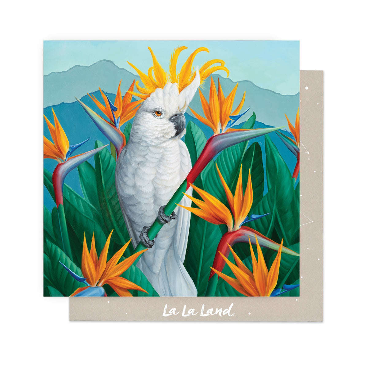 Greeting Card Bird In Paradise