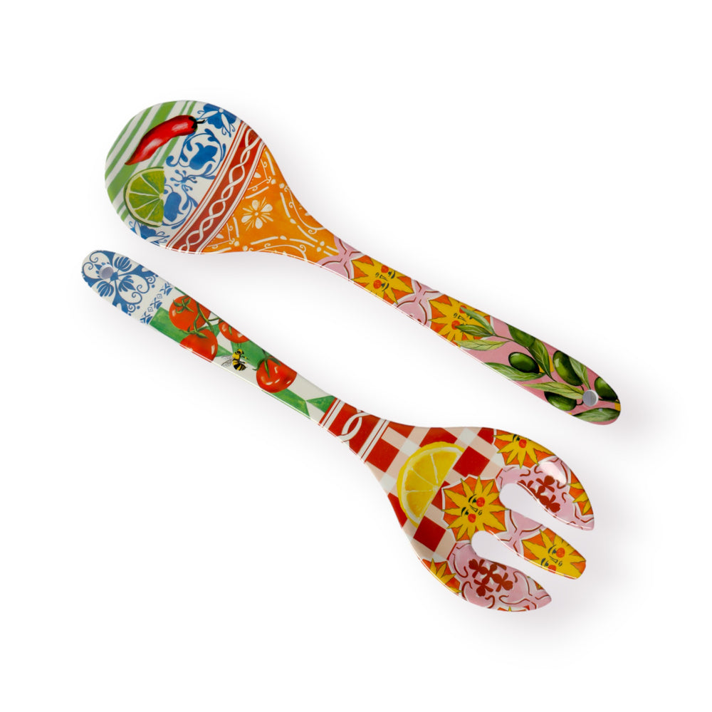 
                      
                        Salad Servers Italian Summer
                      
                    