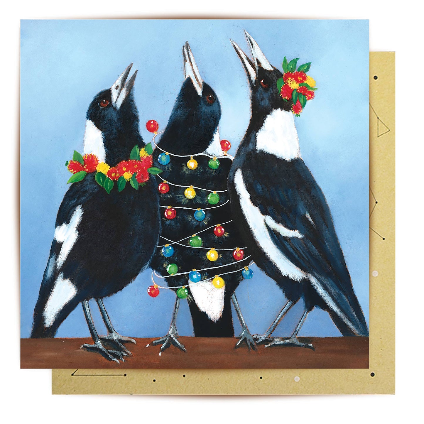 Greeting Card Festive Choir