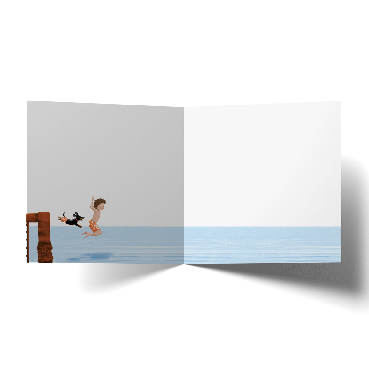 Greeting Card Birthday Jetty