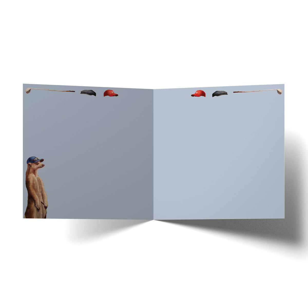 Greeting Card Golfers Afternoon