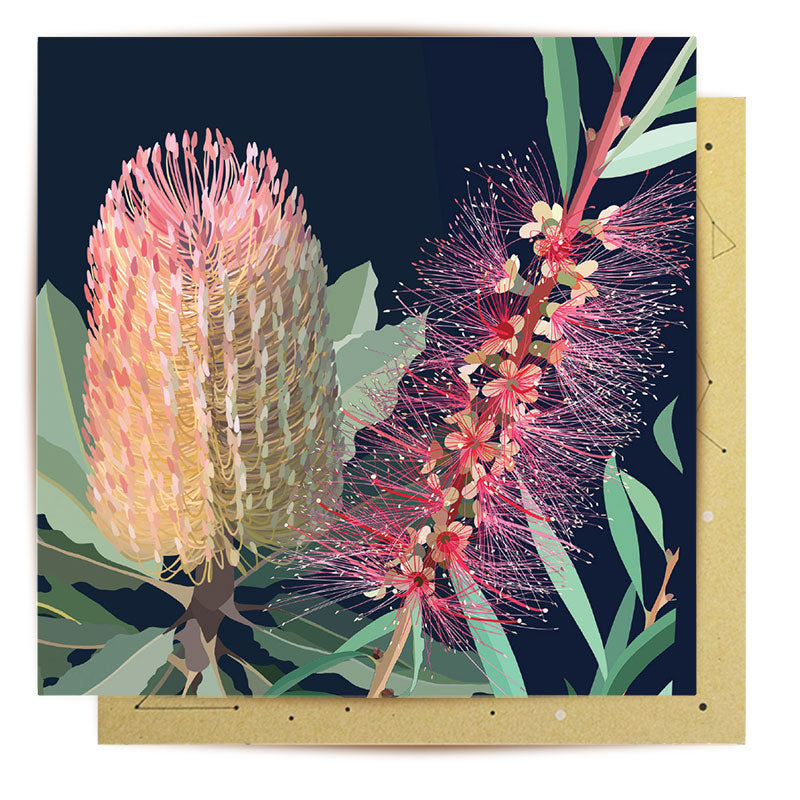 
                      
                        Greeting Card Lovely Grevillia
                      
                    