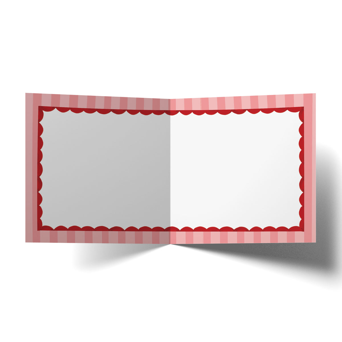 Greeting Card Santa Bike Ride