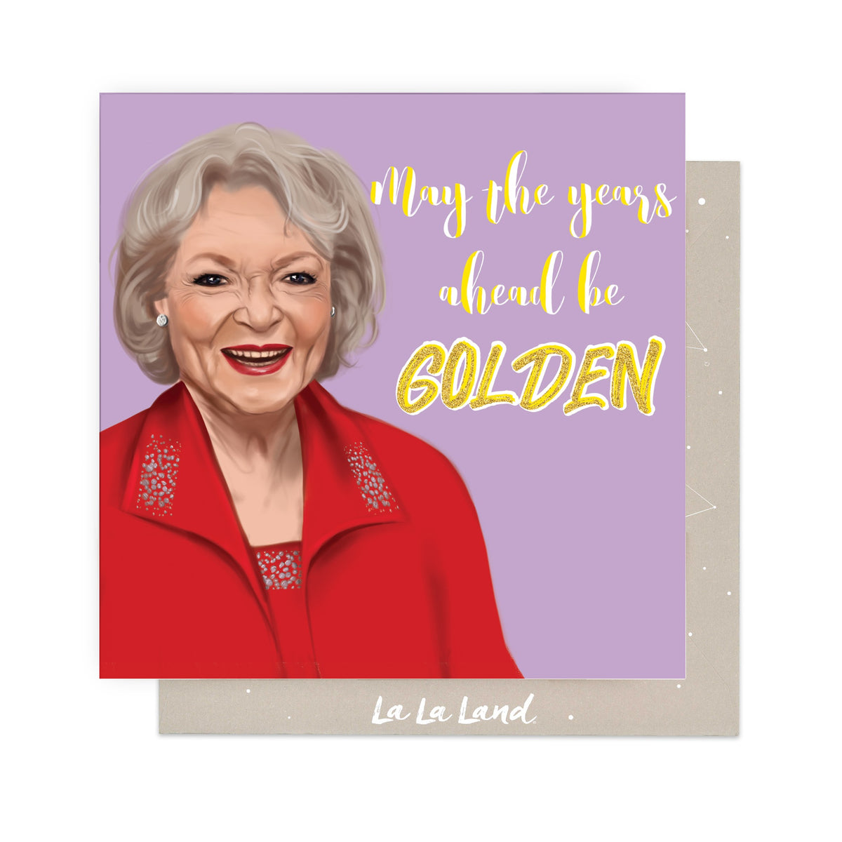 Greeting Card Golden Girl