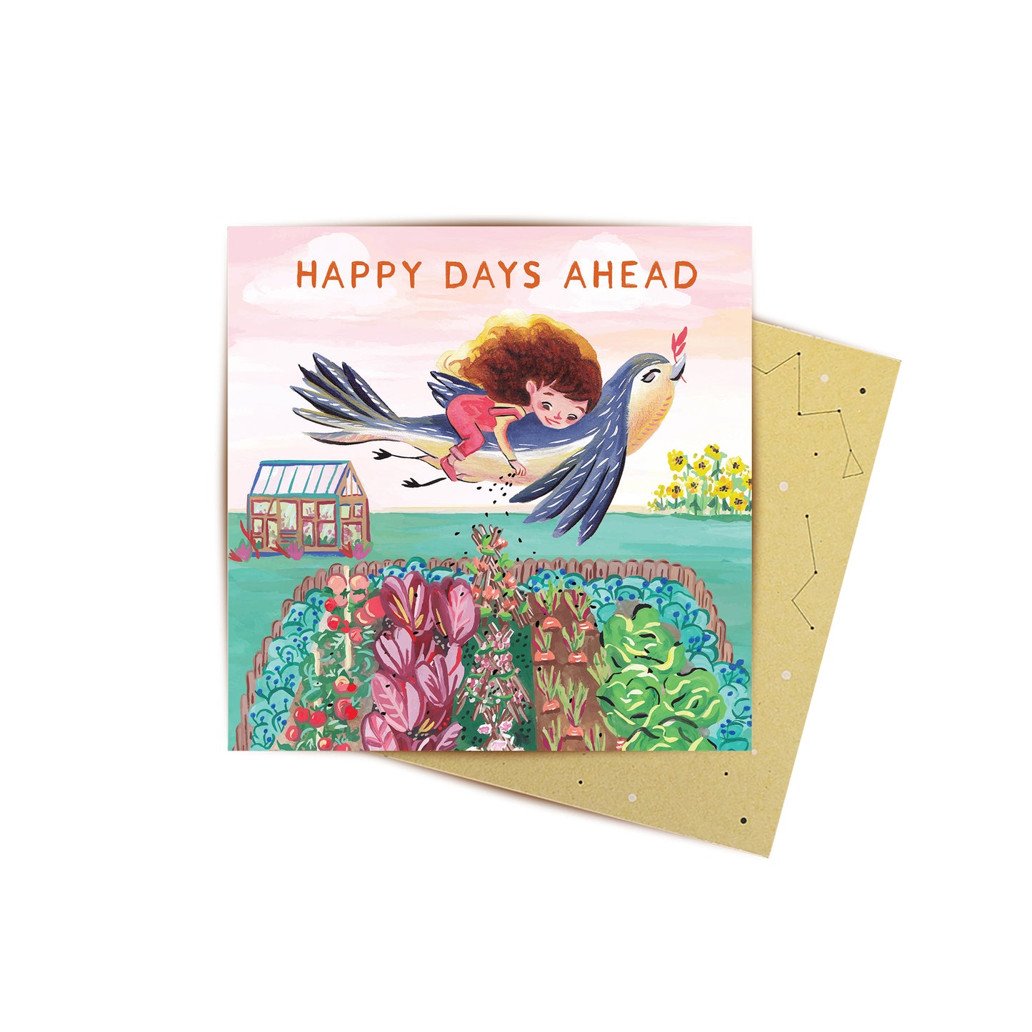 Mini Card Happy Days Ahead