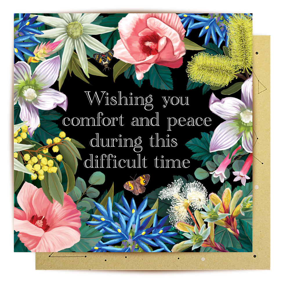 Greeting Card Good Evening Sympathy