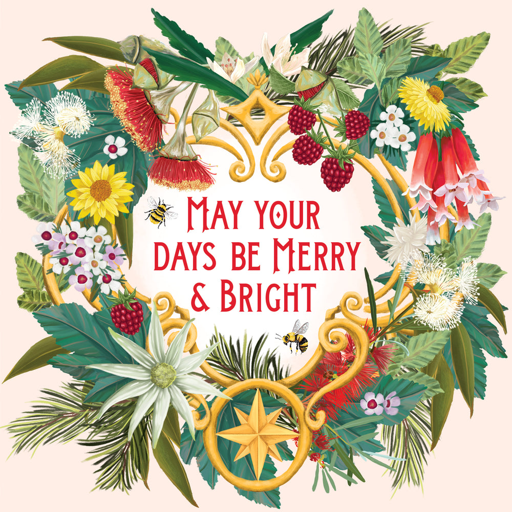 
                      
                        Greeting Card Merry And Bright Christmas
                      
                    