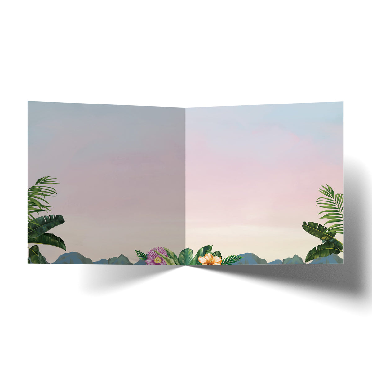 Greeting Card Sunshine Lovers Paddle Board
