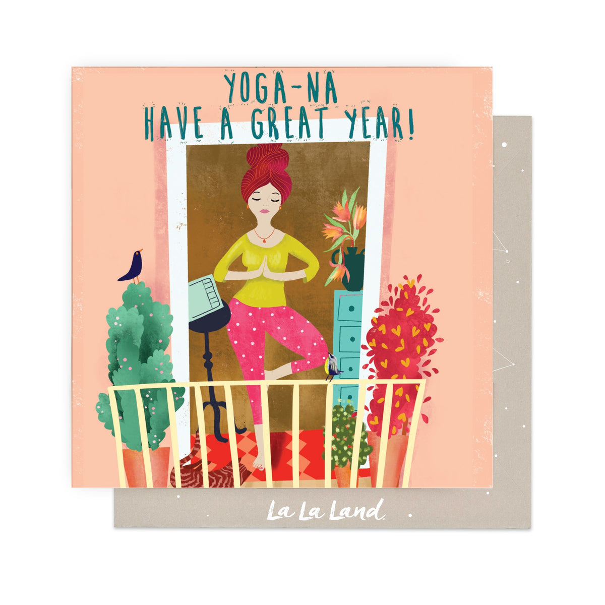 Greeting Card Yoganna have a great day