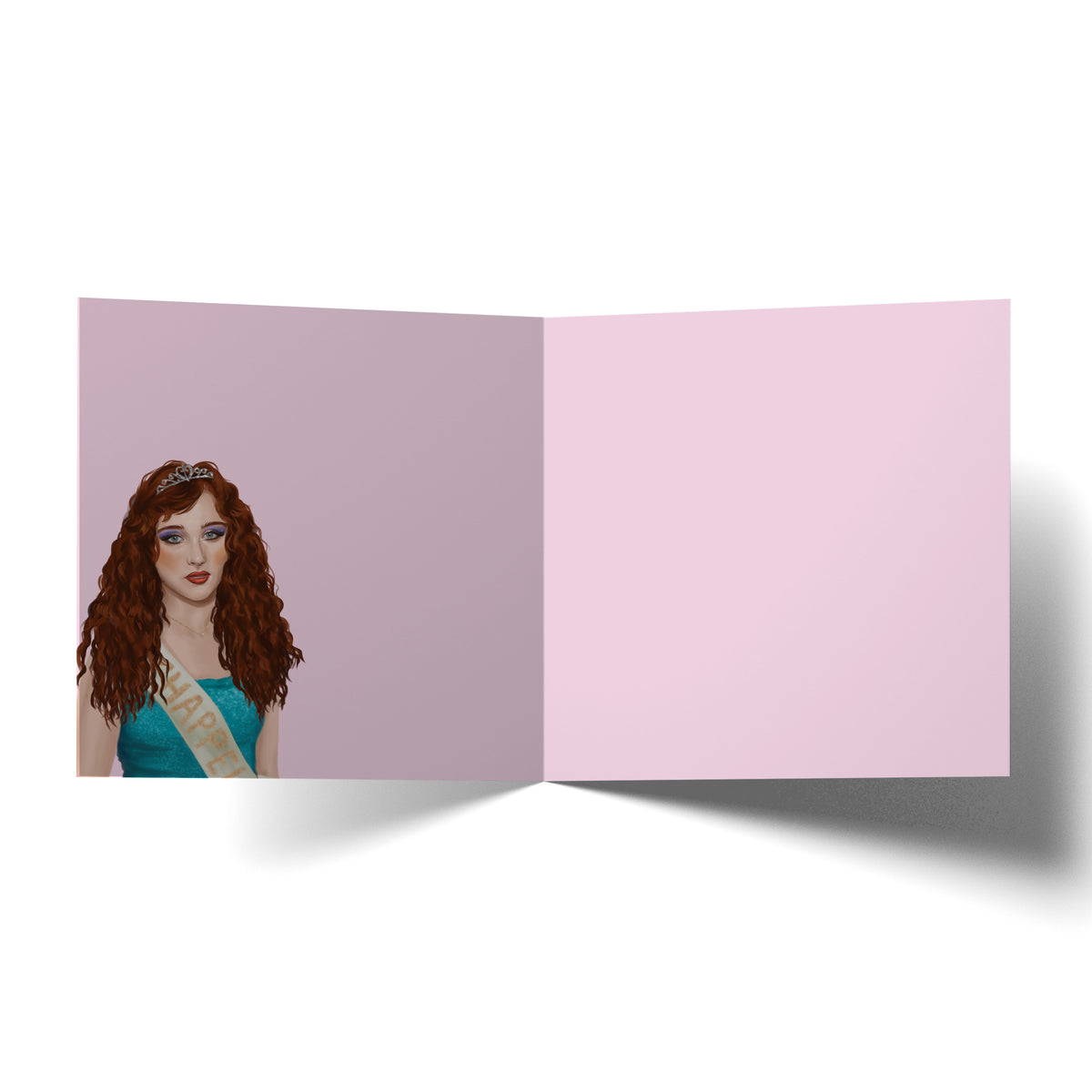 Greeting Card Happy Birthday Babe