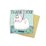 Mini Card Thank You Dog
