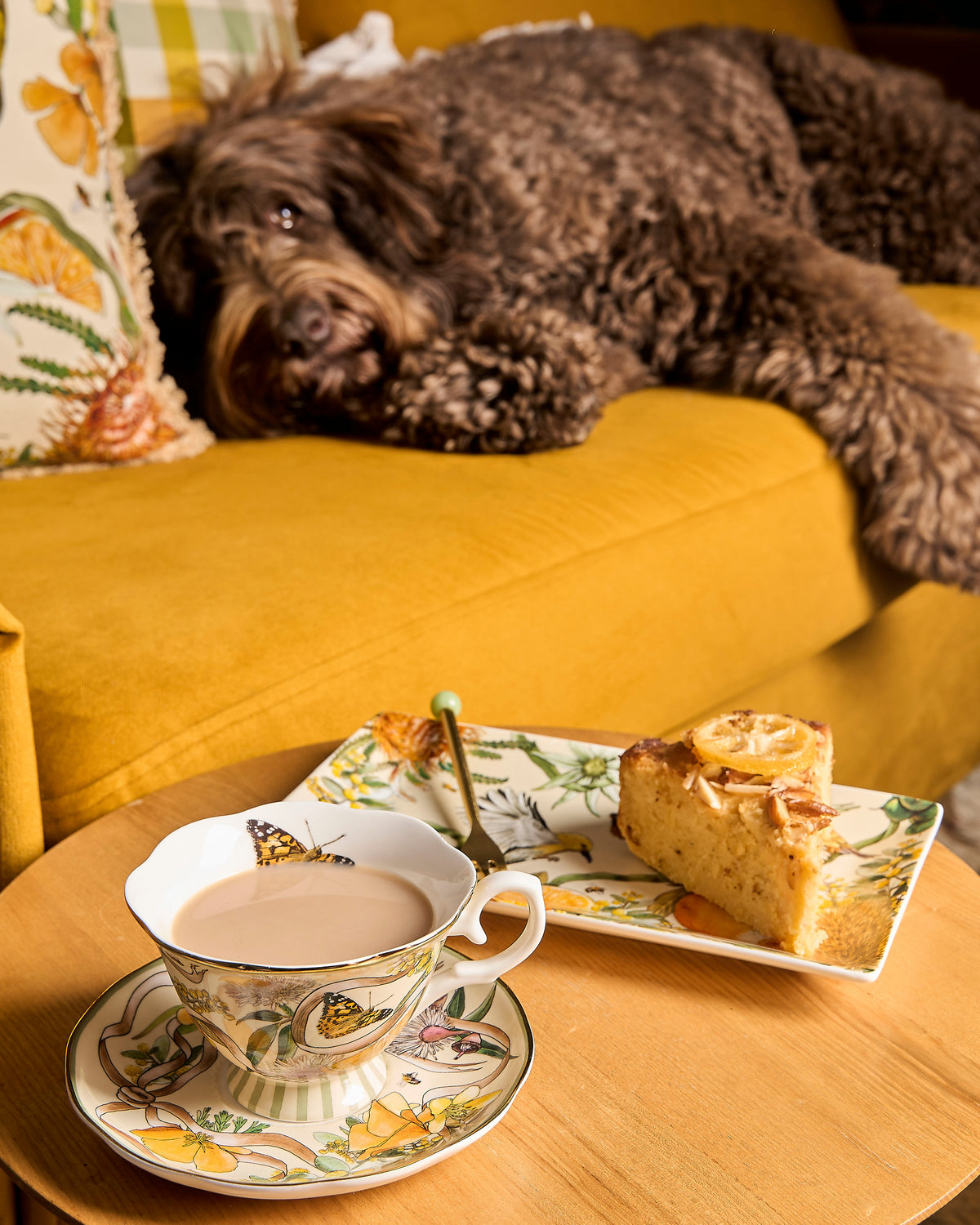 Large Ceramic Tray Golden Hour