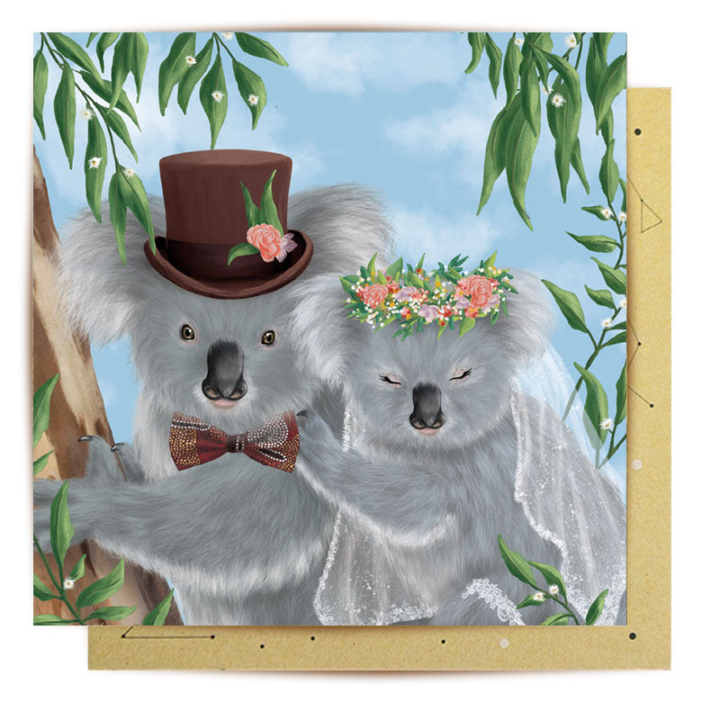 
                      
                        Greeting Card Koala Wedding
                      
                    