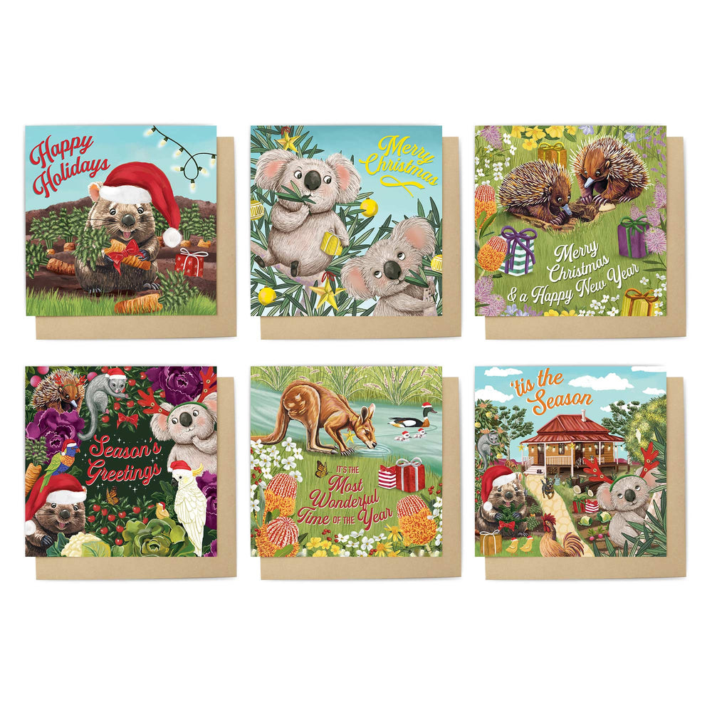 Greeting Card Box Set Garden Giggles