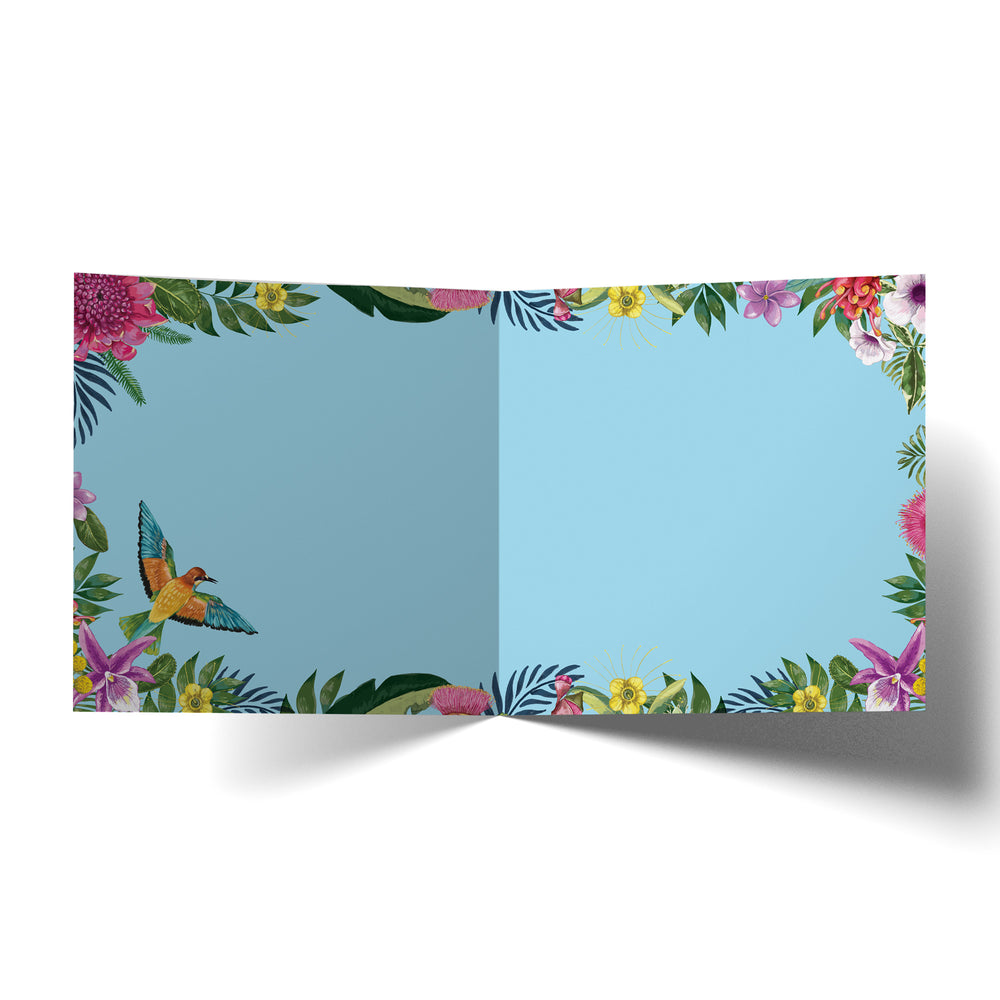 
                      
                        Greeting Card Tropicana Australaina Blue Bird
                      
                    