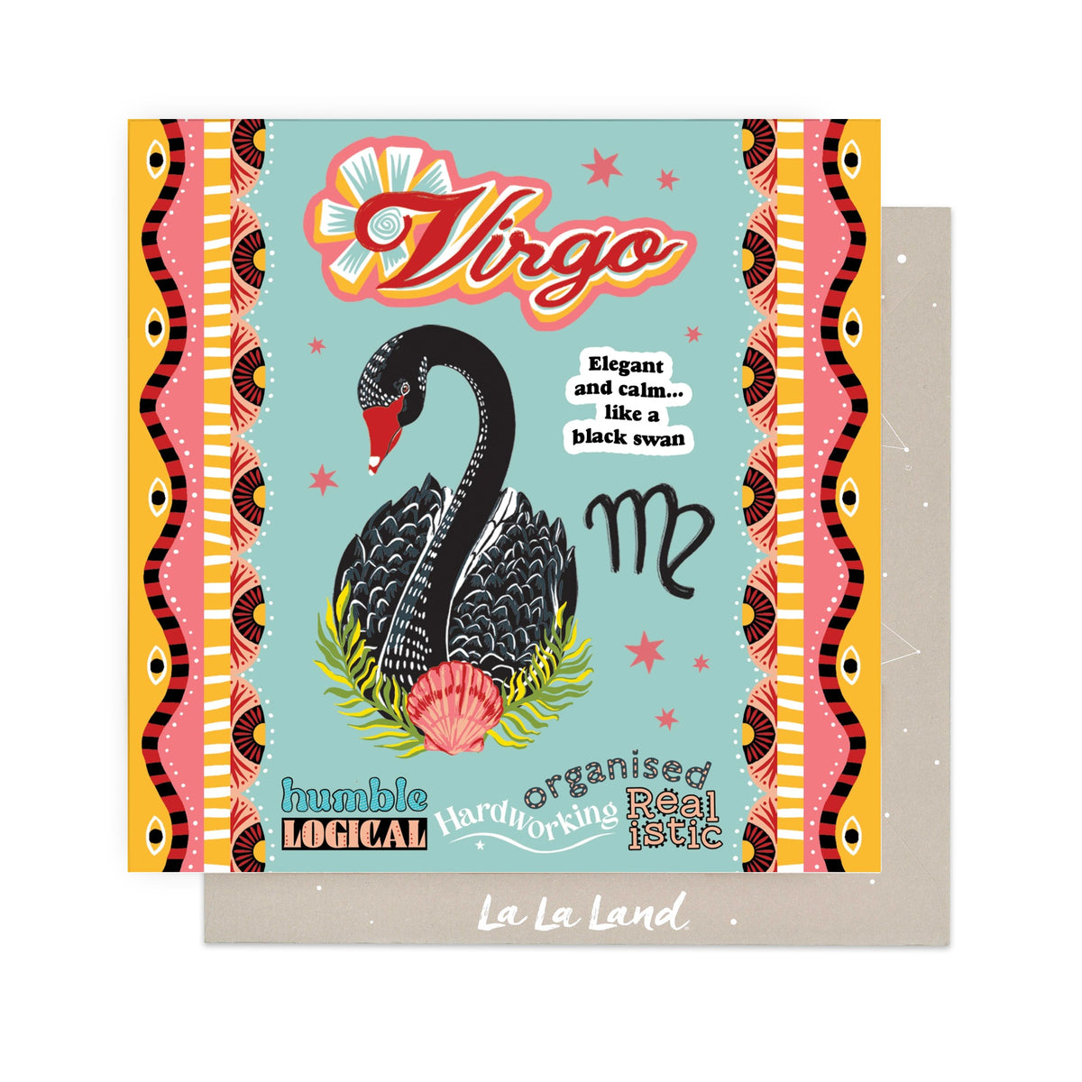 Greeting Card Aussie Astrology Virgo 23rd Aug - 22nd Sep