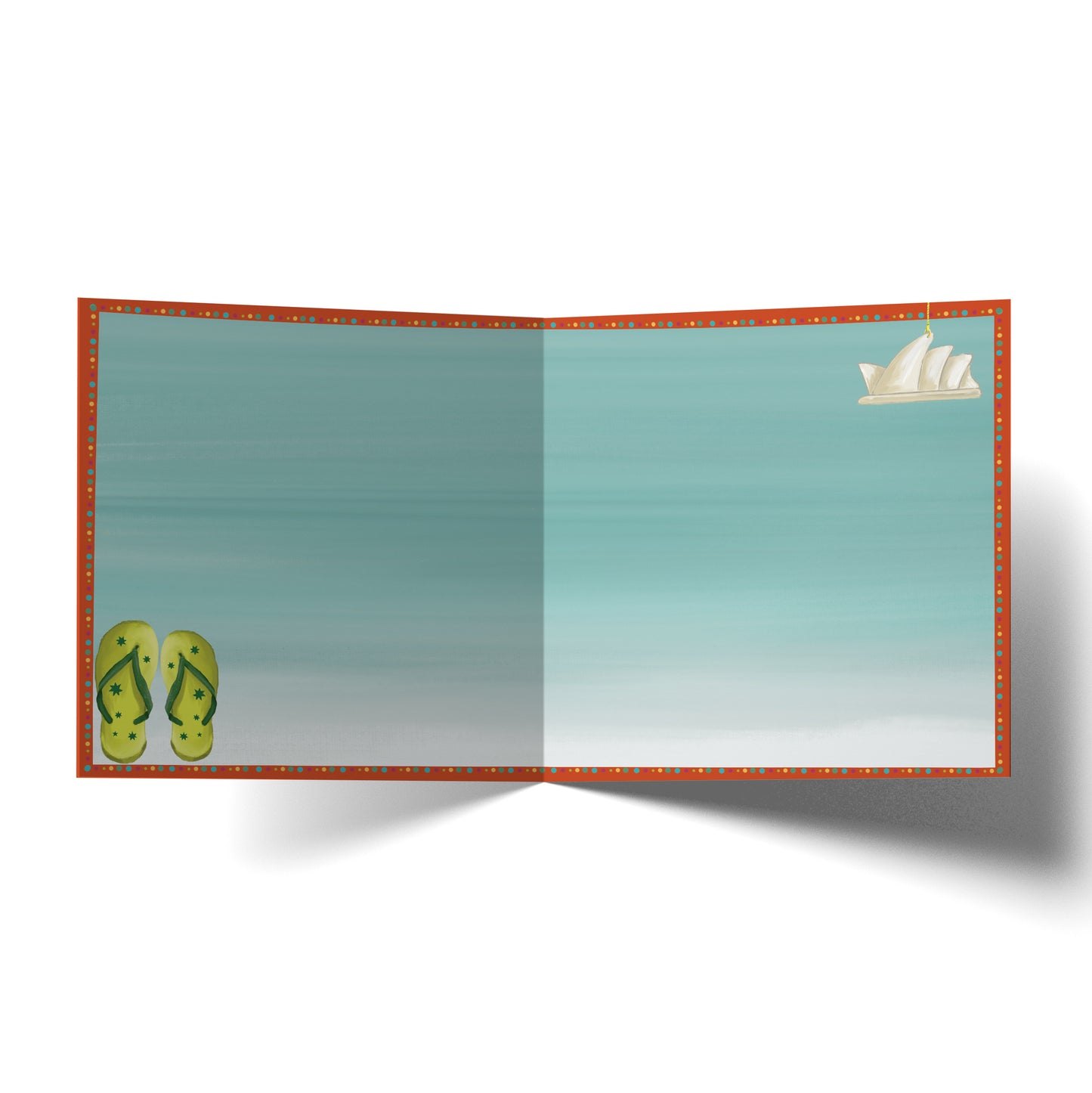 Greeting Card Aussie Christmas Tree