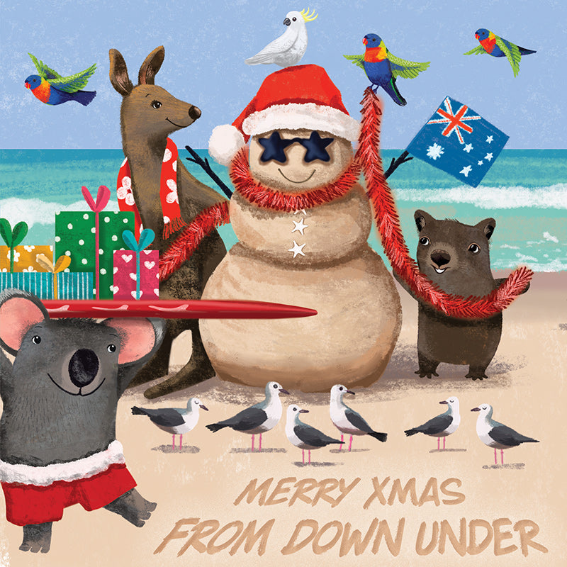 
                      
                        Greeting Card Aussie Sandman
                      
                    