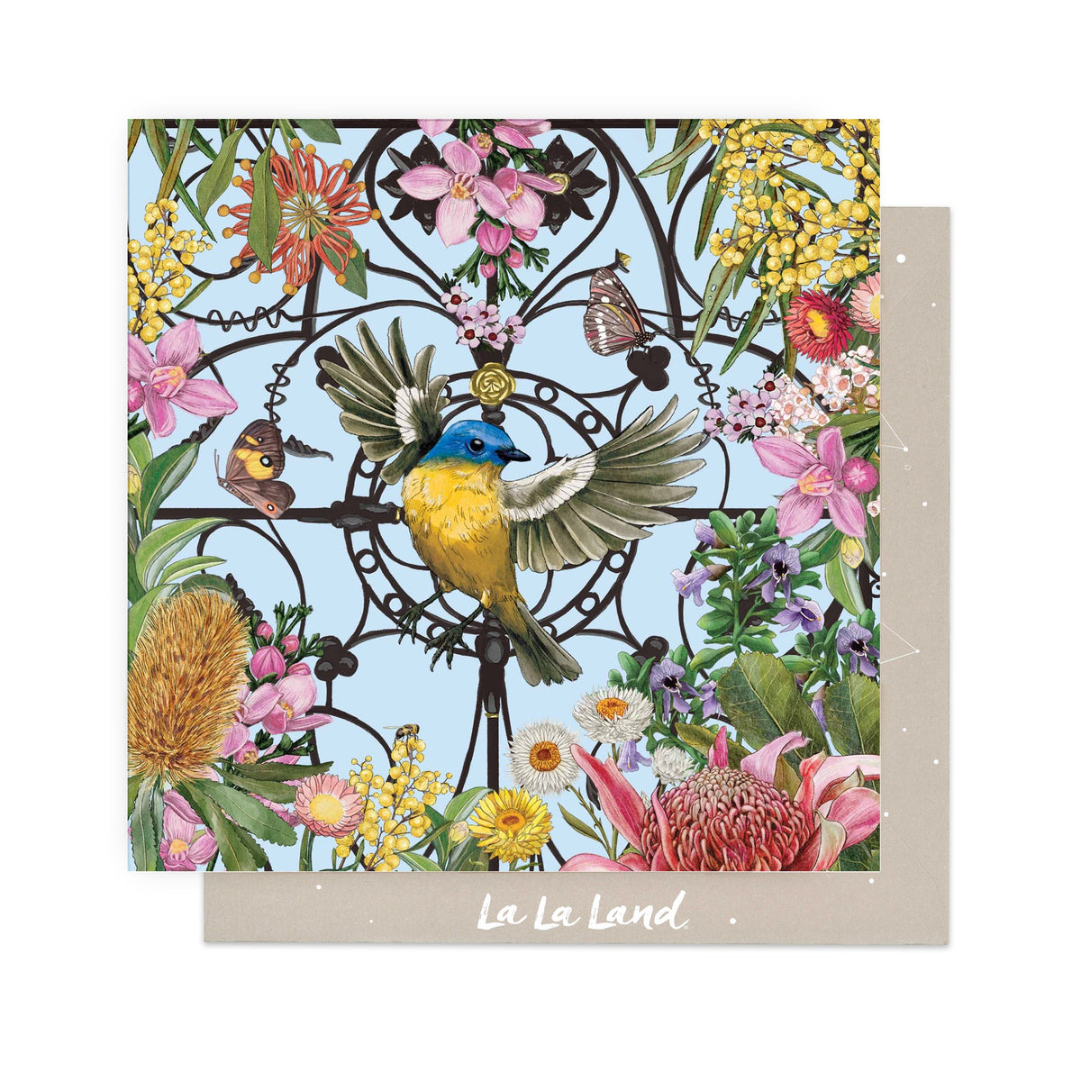 Greeting Card Royal Botanic Gardens Victoria Bird
