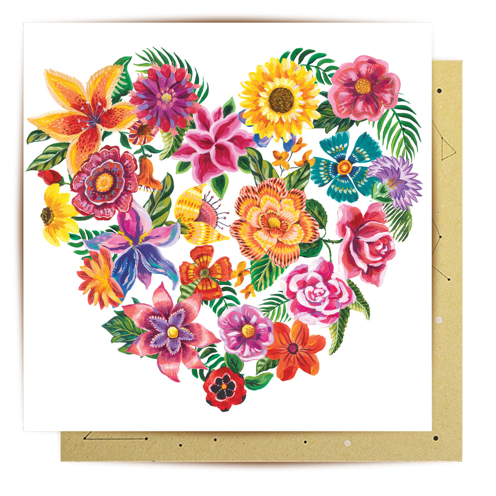 
                      
                        Greeting Card Flower Heart
                      
                    